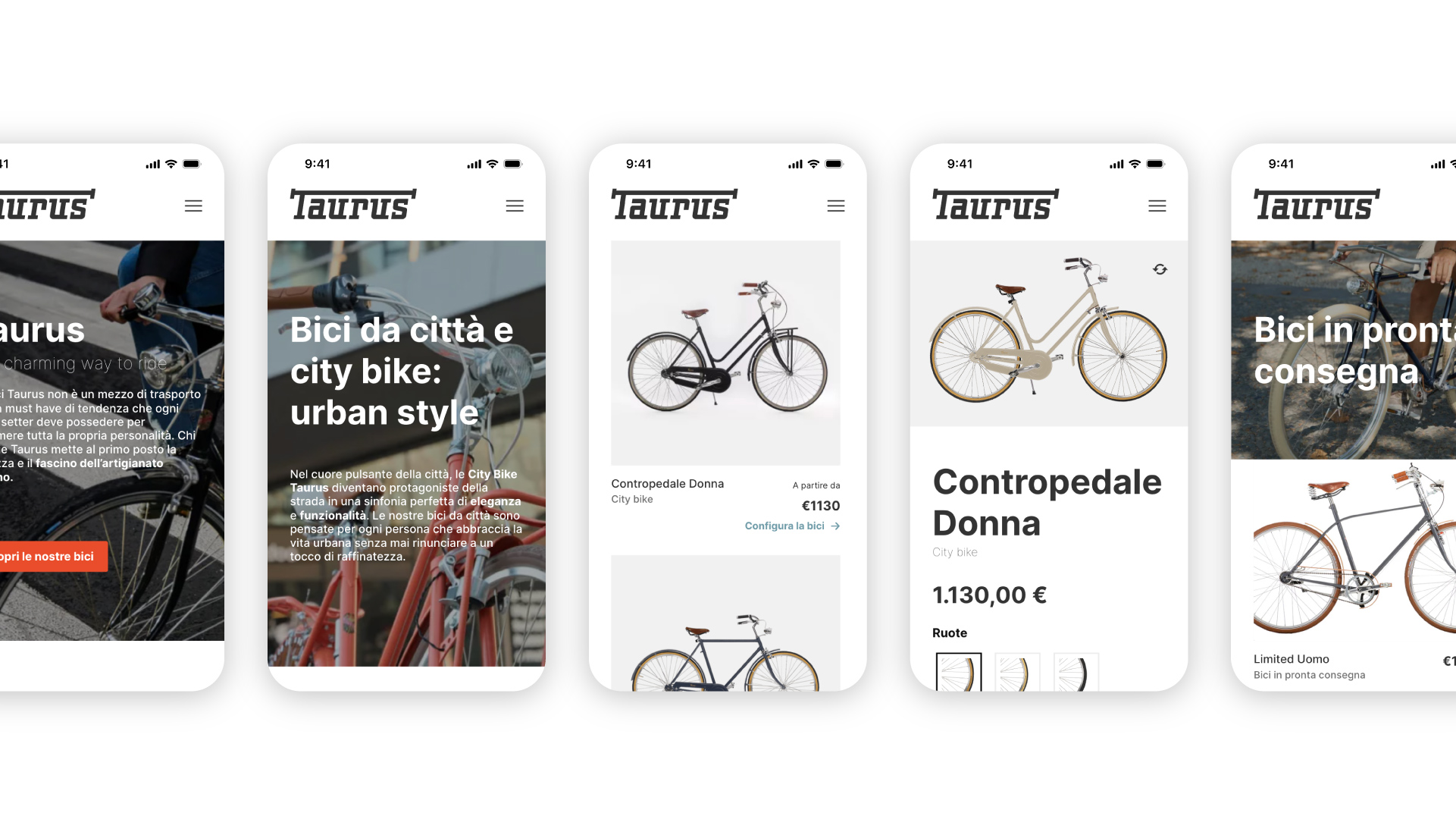 Mobile - Taurus ecommerce